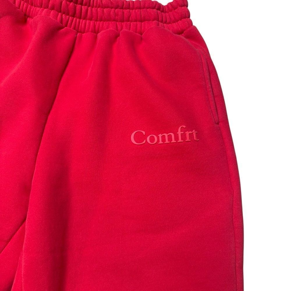 Comfrt Crimson Red Travel Sweatpants Unisex Medium - Picture 4 of 5